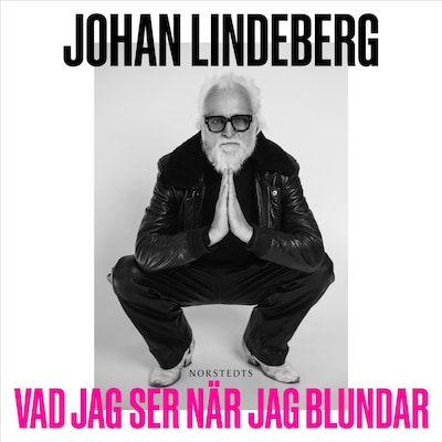 Vad jag ser när jag blundar – omslag till ljudboken av Johan Lindeberg