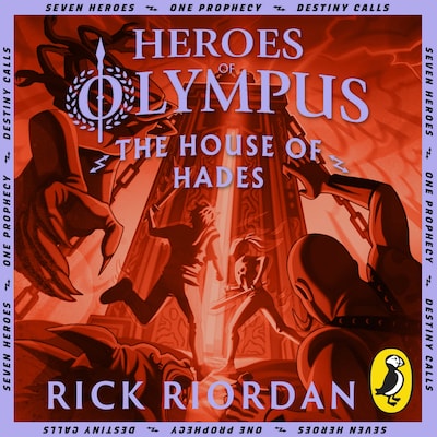 The House of Hades (Heroes of Olympus Book 4) – omslag til lydbogen af Rick Riordan
