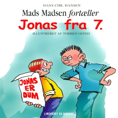 Jonas fra 7. – omslag til lydbogen af Hans Christian Hansen
