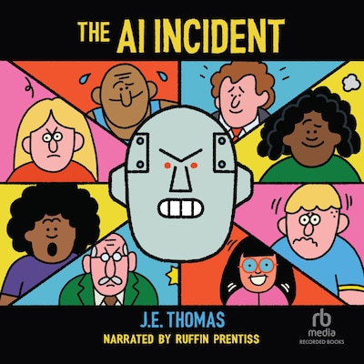The AI Incident – omslag til lydbogen af J.E. Thomas