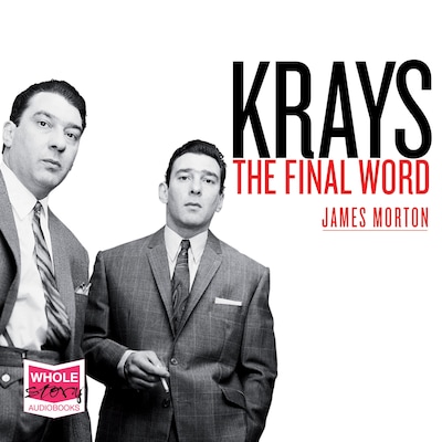 Krays: The Final Word – omslag til lydbogen af James Morton