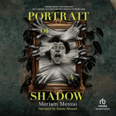 Portrait of a Shadow – omslag til lydbogen af Meriam Metoui