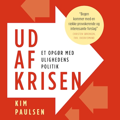 Ud af krisen – omslag til lydbogen af Kim Paulsen