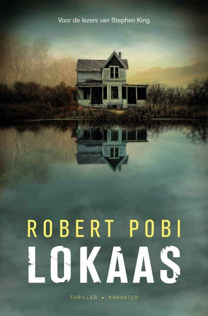 Lokaas – omslag van het luisterboek van Robert Pobi