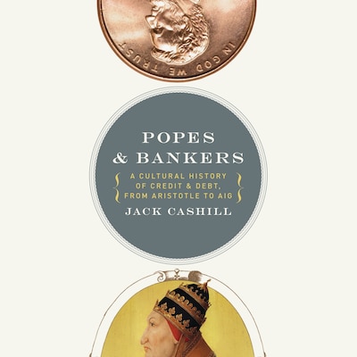 Popes and Bankers – omslag til lydbogen af Jack Cashill