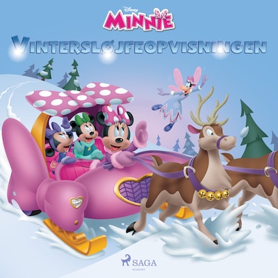 Minnie Mouse - Vintersløjfeopvisningen – omslag til lydbogen af Disney