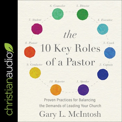 The 10 Key Roles of a Pastor – omslag til lydbogen af Gary L. McIntosh