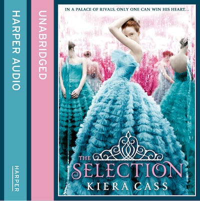 The Selection – omslag til lydbogen af Kiera Cass