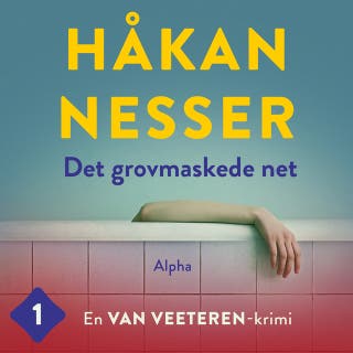 Det grovmaskede net – omslag til lydbogen af Håkan Nesser