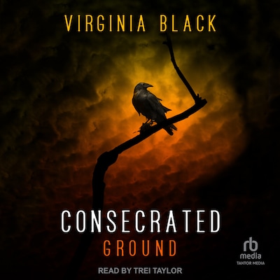 Consecrated Ground – omslag til lydbogen af Virginia Black