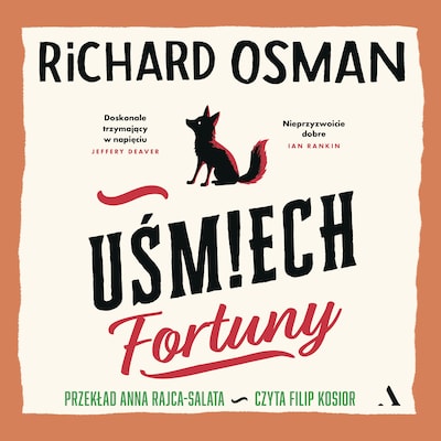 Uśmiech fortuny – okładka audiobooka, autor Richard Osman