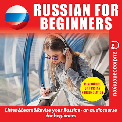 Russian for beginners – omslag til lydbogen af Tomas Dvoracek