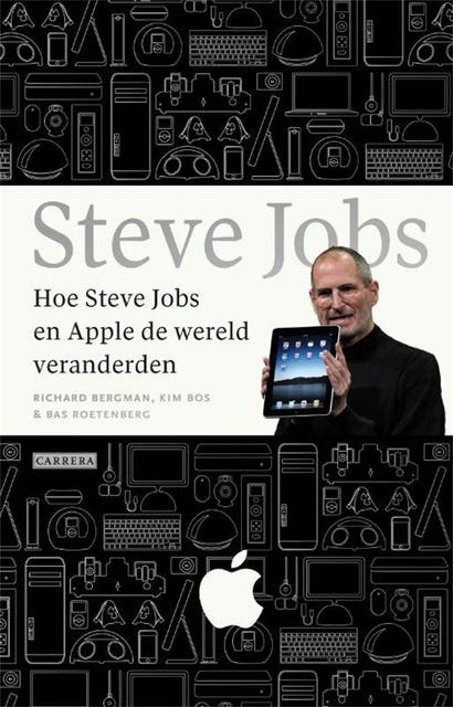 Hoe Steve Jobs en Apple de wereld veranderden: geboren voor succes – omslag van het luisterboek van Richard Borgman