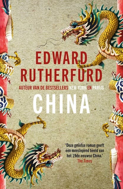 China – omslag van het luisterboek van Edward Rutherfurd