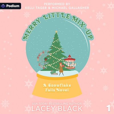 Merry Little Mix-Up – omslag til lydbogen af Lacey Black