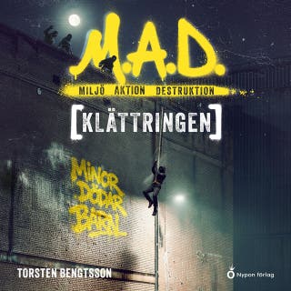Klättringen – omslag till ljudboken av Torsten Bengtsson