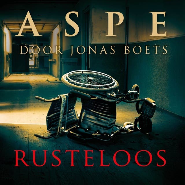 Rusteloos – omslag van het luisterboek van Jonas Boets