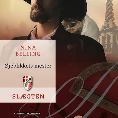 Slægten 11: Øjeblikkets mester – omslag til lydbogen af Nina Belling