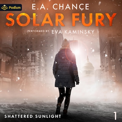 Solar Fury – omslag til lydbogen af E.A. Chance