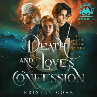 Death and Love's Confession: An Urban Fantasy Thriller wrapped in a Paranormal Romance – omslag till ljudboken av Kristen Coar