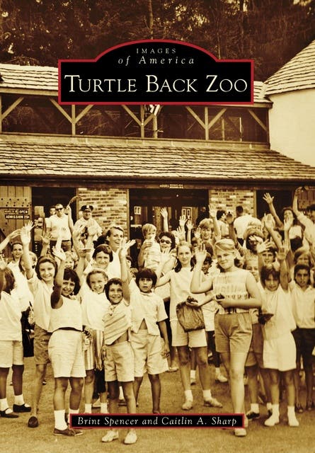 Turtle Back Zoo – omslag til lydbogen af Brint Spencer, Caitlin A Sharp