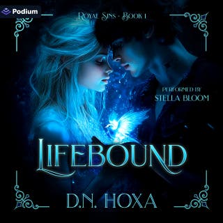 Lifebound: Royal Sins, Book 1 – omslag till ljudboken av D.N. Hoxa