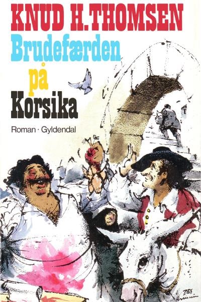 Brudefærden på Korsika – omslag til lydbogen af Knud H. Thomsen