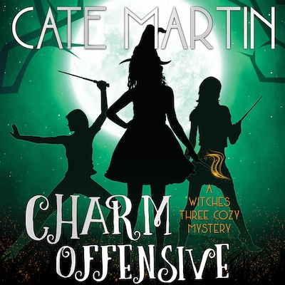 Charm Offensive – omslag til lydbogen af Cate Martin