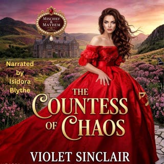 The Countess of Chaos: A Historical Romance Novel – omslag till ljudboken av Violet Sinclair