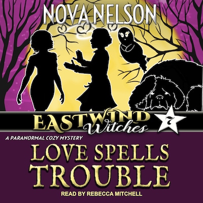 Love Spells Trouble – omslag til lydbogen af Nova Nelson
