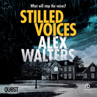 Stilled Voices – omslag til lydbogen af Alex Walters