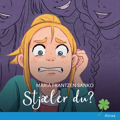 Stjæler du? – omslag til lydbogen af Maria Frantzen Sanko