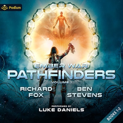 Ember War Pathfinders: Volume 1 – omslag til lydbogen af Richard Fox, Ben Stevens