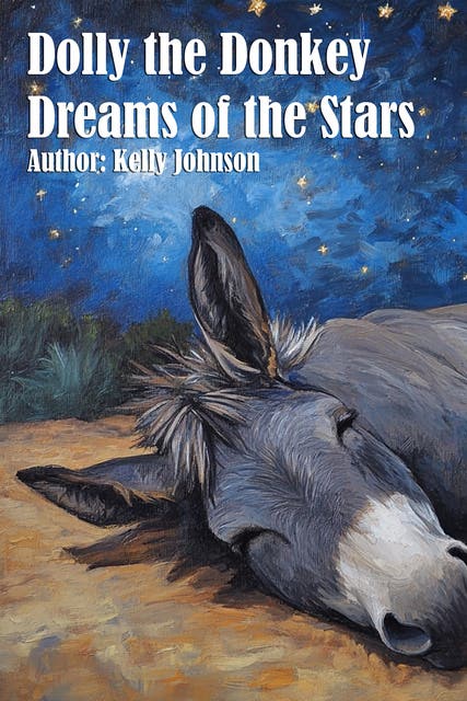 Dolly the Donkey Dreams of the Stars – omslag til lydbogen af Kelly Johnson