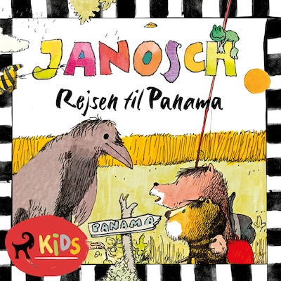 Rejsen til Panama – omslag til lydbogen af Janosch