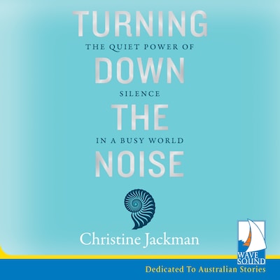 Turning Down the Noise – omslag til lydbogen af Christine Jackman