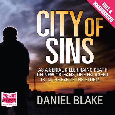 City of Sins – omslag til lydbogen af Daniel Blake