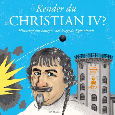 Kender du Christian 4.? – omslag til lydbogen af Christian Mohr Boisen