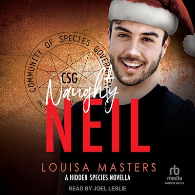 Naughty Neil – omslag til lydbogen af Louisa Masters