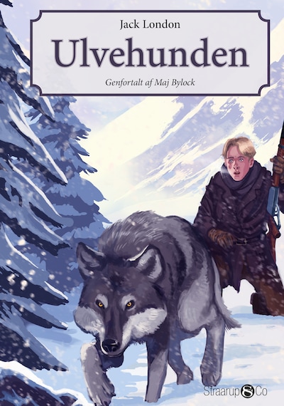 Ulvehunden – omslag til lydbogen af Jack London, Maj Bylock