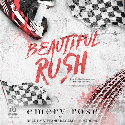 Beautiful Rush – omslag til lydbogen af Emery Rose
