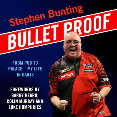 Bulletproof – omslag van het luisterboek van Stephen Bunting