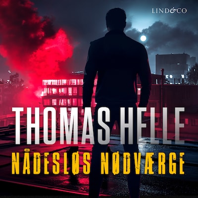 Nådesløs nødværge – omslag til lydbogen af Thomas Helle