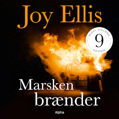Marsken brænder – omslag til lydbogen af Joy Ellis
