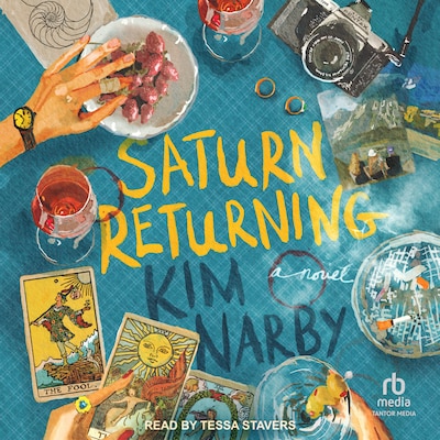 Saturn Returning – omslag til lydbogen af Kim Narby