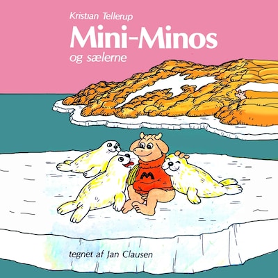 Mini-Minos #5: Mini-Minos og sælerne – omslag til lydbogen af Kristian Tellerup