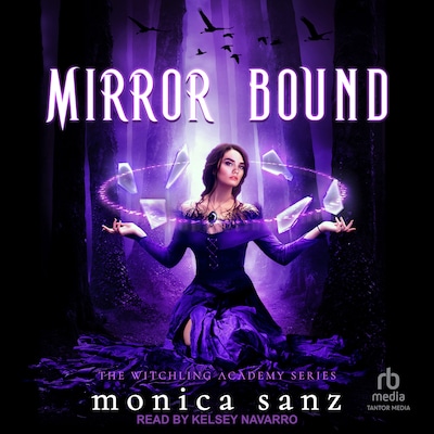 Mirror Bound – omslag til lydbogen af Monica Sanz