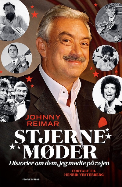 Stjernemøder – omslag til lydbogen af Henrik Vesterberg, Johnny Reimar