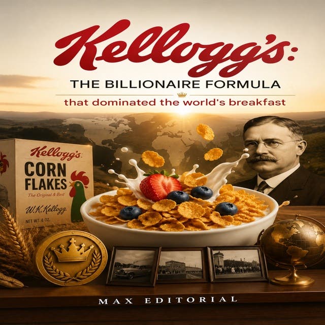 Kellogg's: The Billionaire Formula that Dominated the World's Breakfast – omslag til lydbogen af Max Editorial