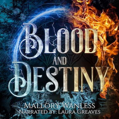 Blood and Destiny – omslag til lydbogen af Mallory Wanless